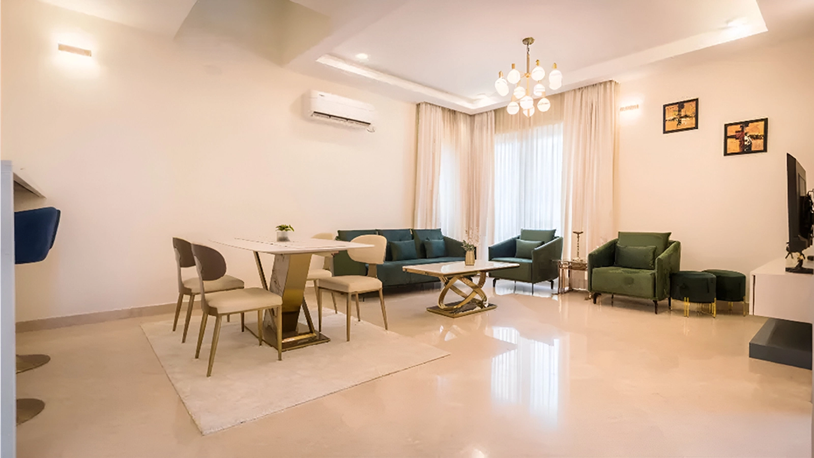 Concorde Abode 99 Villas In Hosur Sarjapur Road Bangalore living area